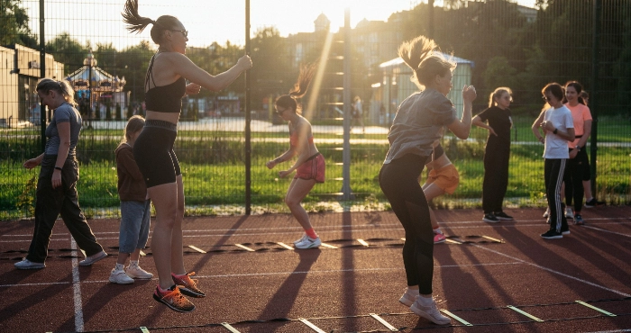 У Луцьку провели безплатне тренування з боксу просто неба