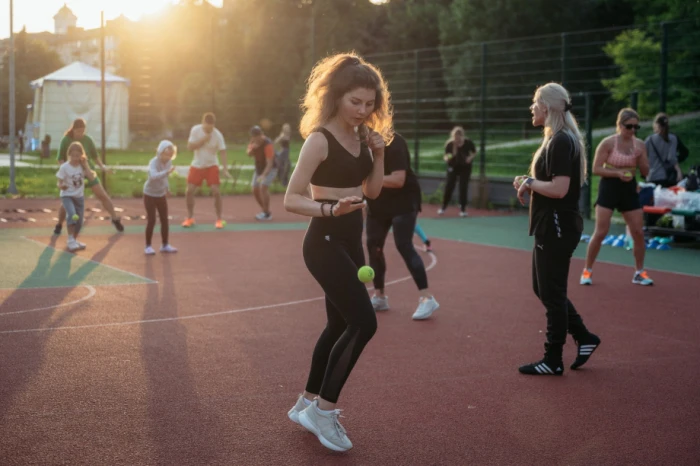 У Луцьку провели безплатне тренування з боксу просто неба