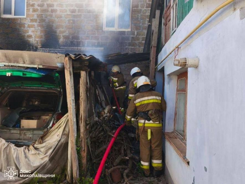 У Миколаєві загорілась "електричка", - ФОТО