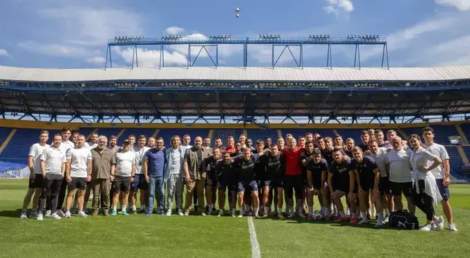 ВІДЕО. Металіст 1925 провів тренування в рідному Харкові