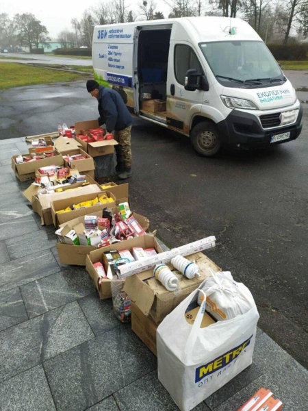 За п&rsquo;ять років екобус на Полтавщині зібрав майже 0,5 млн батарейок та десятки тисяч люмінесцентних ламп
