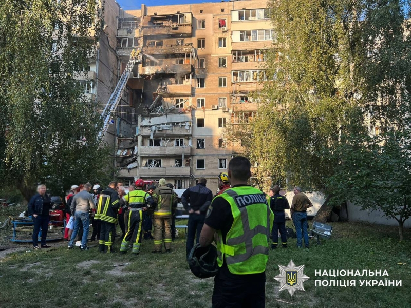 Атака на Київ: поліція повідомила про наслідки удару