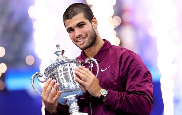 Алькарас встановив рекорд за сумою призових після тріумфу на US Open Алькарас встановив рекорд за сумою призових після тріумфу на US Open