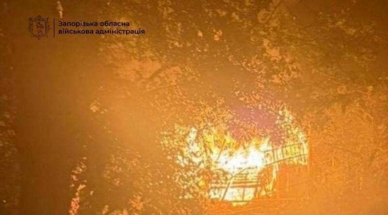 В ОВА прокоментували нічну атаку ворога на Запоріжжя