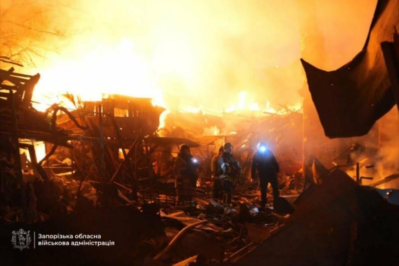 У Запоріжжі внаслідок нічного обстрілу постраждали щонайменше дев’ятеро людей, – голова ЗОВА