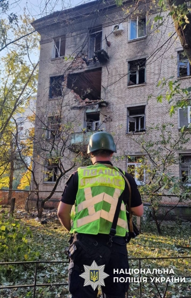 Атака на Київ: поліція повідомила про наслідки удару