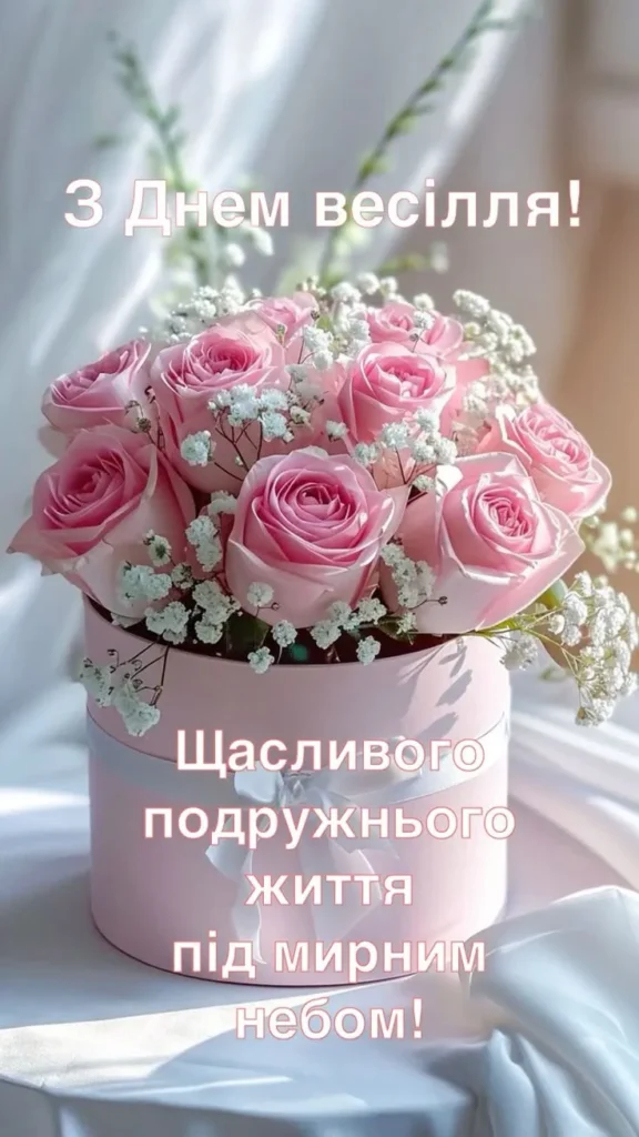 дуже гарні привітання з весіллям