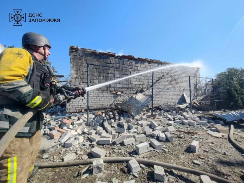 На Запоріжжі за добу спалахнуло 7 пожеж, спричинених ворожими обстрілами