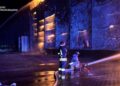 Ракетний удар по Івано-Франківщині: горіли складські приміщення, постраждалих немає (ФОТО)