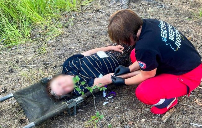 Костопільчанка застрягла у болоті й пролежала там добу (ФОТО)