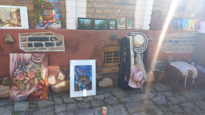 На Поштовій у Рівному - концерт, картини і допомога захисникам (ФОТО)