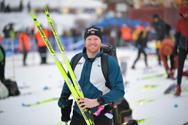 Норвезький лижник вперше став батьком. У нього народився син