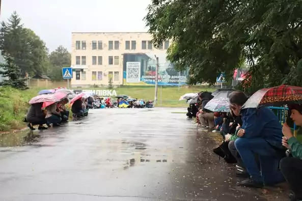 Решетилівська громада провела в останню путь загиблого Захисника України Романа Косовського