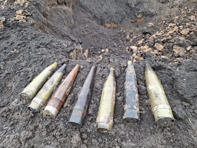 Сапери-прикордонники знищили в Сумській громаді 10 тонн російської вибухівки