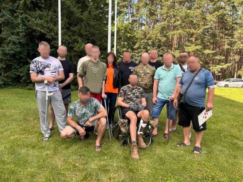 Шість ветеранів із Сумщини пройшли реабілітацію в Латвії