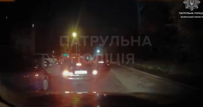 У Луцьку впіймали п'яного водія Audi