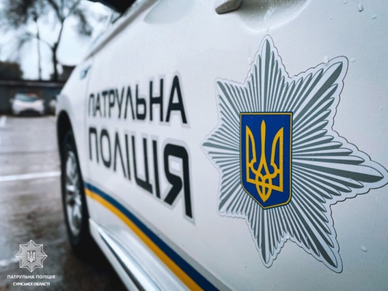 У Сумах патрульні зупинили п’яного водія-рекордсмена: алкоголю в крові у 23 рази більше за норму