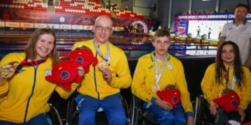 Українські плавці-паралімпійці потужно стартували на ЧС-2025 у Сінгапурі