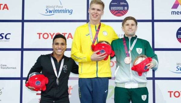 Українські плавці-паралімпійці - серед лідерів чемпіонату світу у Сінгапурі