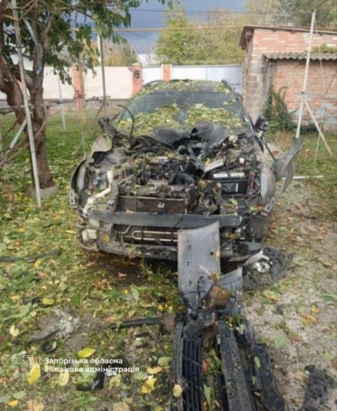 У Запорізькому районі внаслідок атаки БПЛА постраждав 54-річний чоловік