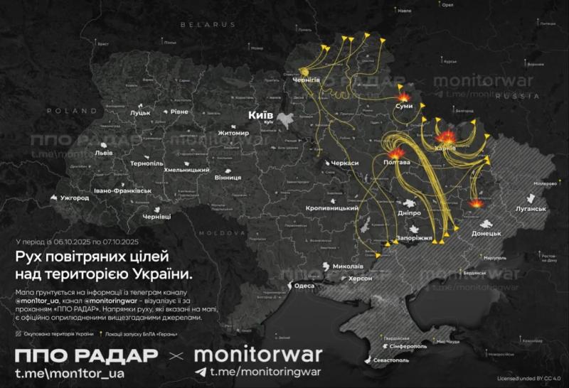 Повітряні сили ЗСУ збили 88 безпілотників