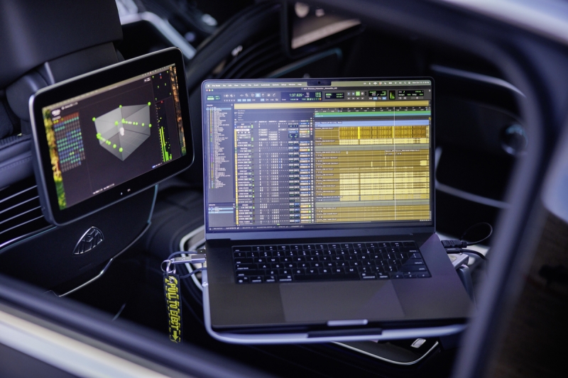 Mercedes-Benz перетворив Maybach на студію звукозапису