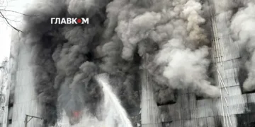 Атака на Київ: репортаж з місця ліквідації наслідків