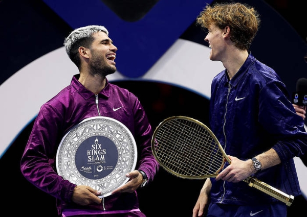 Саудівці дали Сіннеру золоту ракетку за перемогу Саудівці дали Сіннеру золоту ракетку за перемогу