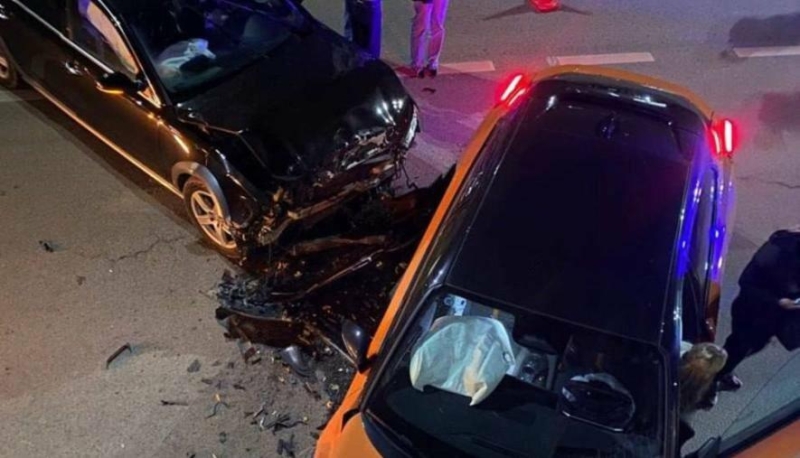 П’яний за кермом: на Карпенка Audi зіткнувся з іншим авто (ФОТО)