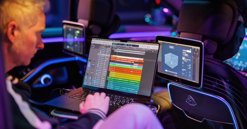 Mercedes-Benz перетворив Maybach на студію звукозапису