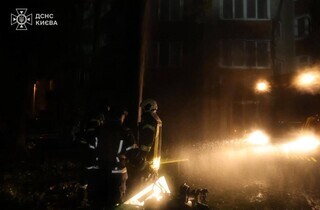 Комбінована атака на Київ: загинуло двоє людей, 30 постраждали (фото)