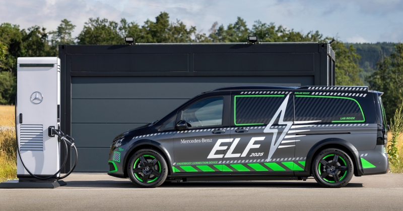 Mercedes-Benz показала ELF — електричну лабораторію на колесах з вибором зарядки на будь-який смак