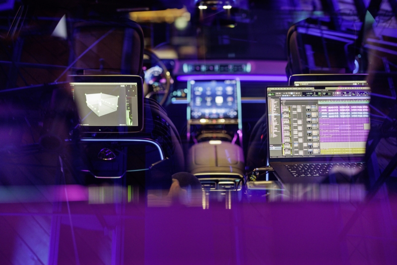 Mercedes-Benz перетворив Maybach на студію звукозапису