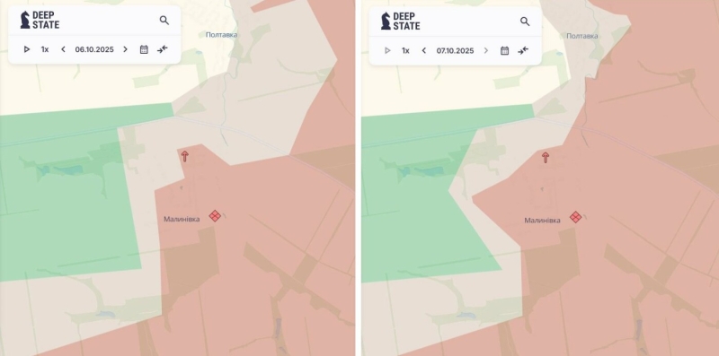 У Запорізькій області ворогу вдалося просунутися біля п’яти сіл, – DeepState