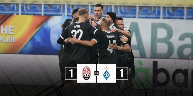 Гол Будківського приносить «Зорі» вольову нічию у матчі з «Динамо», - ВІДЕО