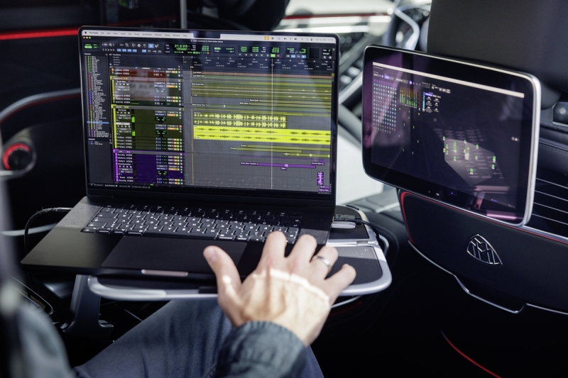 Mercedes-Benz перетворив Maybach на студію звукозапису