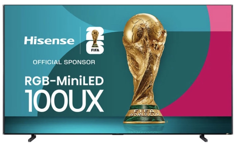 Hisense представила у США величезні флагманські Mini LED-телевізори 116U75QG і 100UX з Dolby Vision 2 та частотою 165 Гц