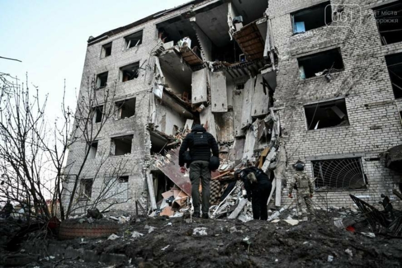 У Запоріжжі внаслідок вчорашнього масованого удару збільшилась кількість пошкоджених будинків