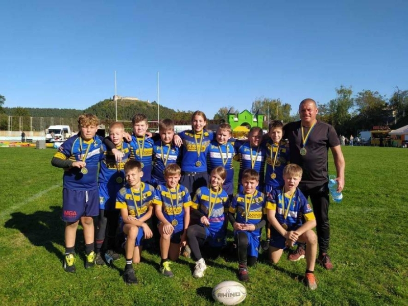 Юні спортсмени з Тернополя тріумфували на Чемпіонаті України з регбі