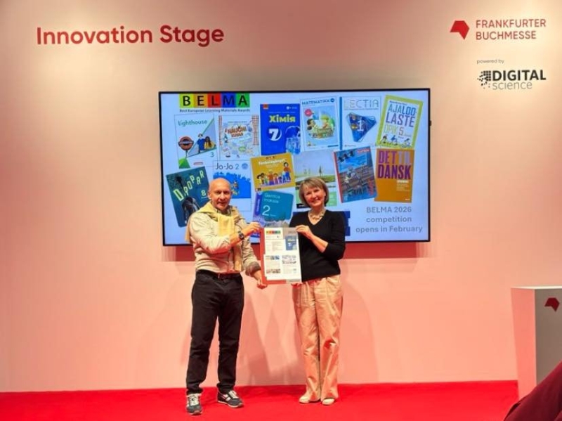 Український підручник здобув срібло престижної європейської премії BELMA-2025