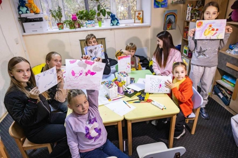 У запорізькому «Опліч Хабі» діти через арт-терапію відкривають свій внутрішній світ та позбуваються страхів