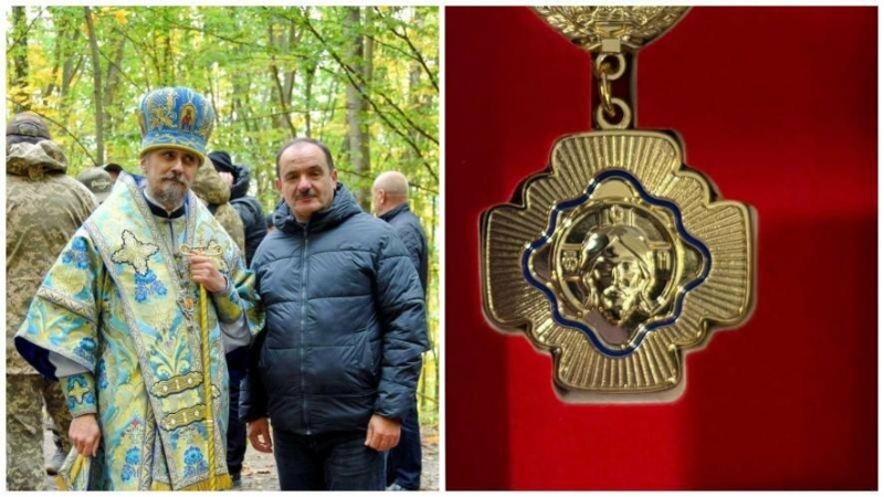 Міського голову Шумська нагородили "Хрестом Свободи" (ФОТО)