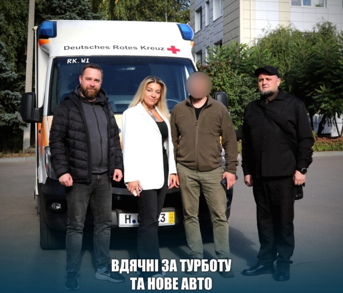 Центр екстреної медичної допомоги Сумщини отримав новий автомобіль Mercedes від благодійної організації «ДЗВОНИ МИЛОСЕРДЯ»