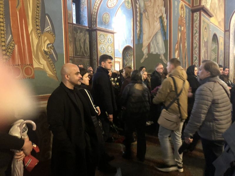 Київ попрощався з журналістом-розслідувачем Олексою Шалайським (фото)