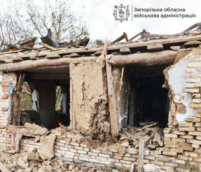 Понад 600 ударів за добу: ворог атакував Запорізьку область