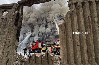 Ракетний удар по Києву знищив склади компанії «Оптіма-Фарм»