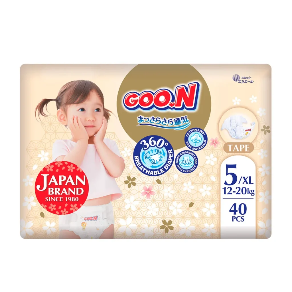дитячі підгузки трусики Goo.N Premium Soft