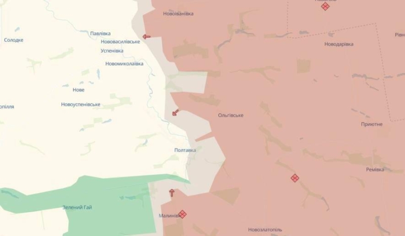 У Запорізькій області ворогу вдалося зайняти нові території, – DeepState