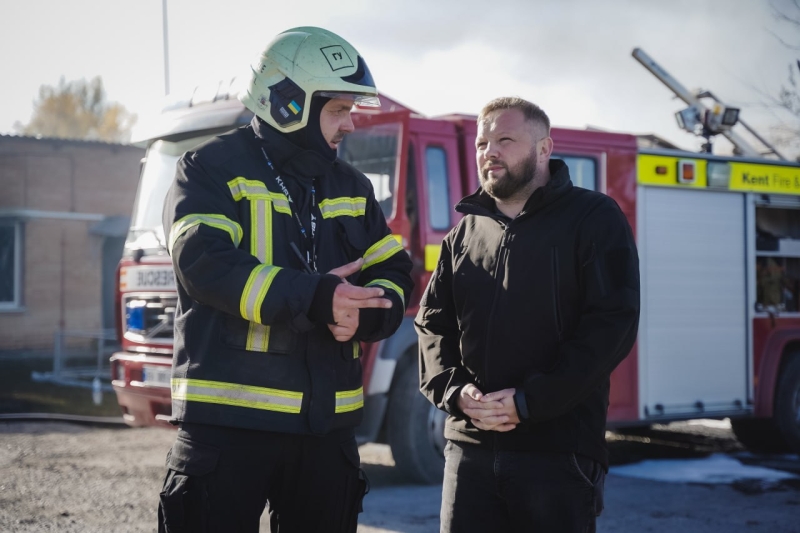На місці ворожого удару на Миргородщині оцінюють наслідки атаки, є 1 поранений, – Володимир Когут