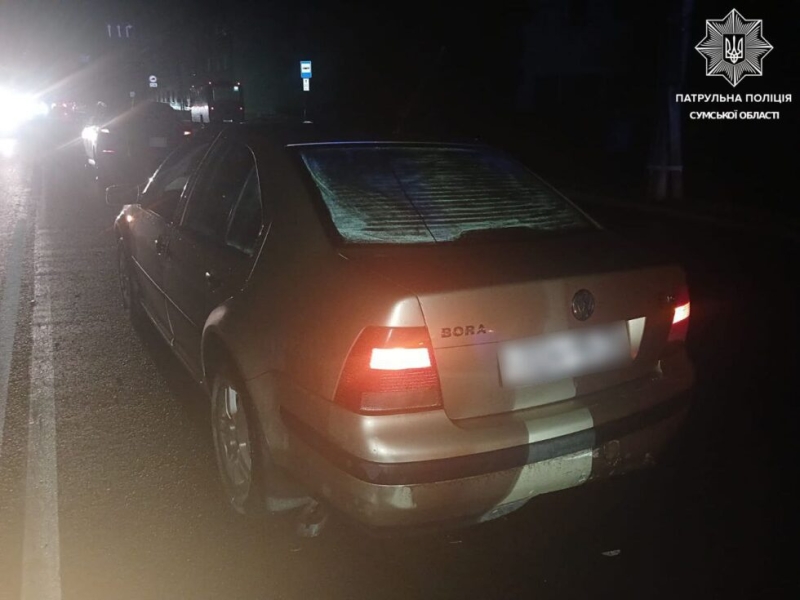 Недотримання дистанції призвело до ДТП за участі трьох автомобілів у Сумах